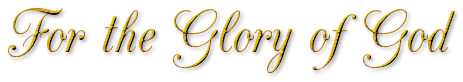 For the Glory of God logo